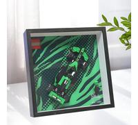 Display Wallboard Wall Mount for LE-GO for Speed F-1 10-in-1 77242 77243 77244 77247 77250 77251 with Le-go Car Hook Bracket Wall Chart Gift Ideas Decoration (No Model) (77247)