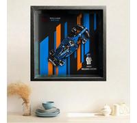 Display Wallboard Wall Mount for LE-GO for Speed F-1 10-in-1 77242 77243 77244 77247 77250 with Le-go Car Hook Bracket Wall Mountable Gift Ideas Decoration (No Model) (77249)