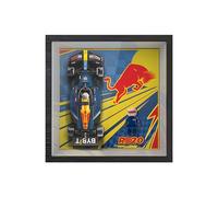 Display Wallboard Wall Mount for LE-GO for Speed F-1 10-in-1 77242 77243 77244 77250 77251 with Le-go Car Hook Bracket Wall Mountable Gift Ideas Decoration (No Model) (77243)
