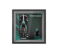 Display Wallboard Wall Mount for LE-GO for Speed F-1 10-in-1 77242 77243 77244 77250 77251 with Le-go Car Hook Bracket Wall Mountable Gift Ideas Decoration (No Model) (77244)