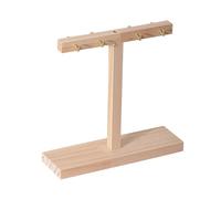 Display | Wooden T Shape Nail Stand for False Nails, Space Saving Storage and Display | Practical Supplies for Salon, Home, Women, Girls and Friends