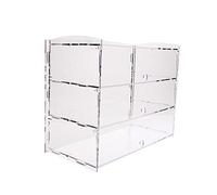 display4top Acrylic Display Pastry Cabinet Cakes Donuts Cupcakes Pastries (3 Tier)