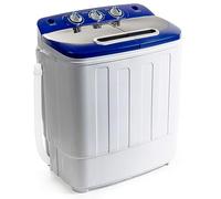 Display4top Portable Compact Mini Twin Tub Washing Machine and Spin Cycle w/Hose,3.6KG washer and dryer