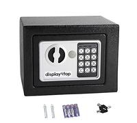 Display4top Security Steel small home Office Digital Electronic Safe Box with Two Keys (17*23*17cm)