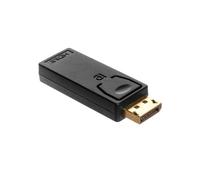 DIGITUS DP Male to HDMI Type A Female DisplayPort Adapter - Black
