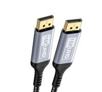 DisplayPort 1.4 Cable DP16K Video Output 8K@60Hz 240Hz Gaming Enhances Shielding Multiple Device Synchronization DisplayPort Cable