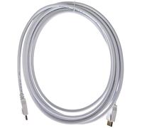 Displayport Cable Delock DP, DP St/St 5.00 m, white, 4K