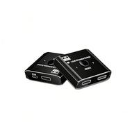 DisplayPort Switcher 8K Bi-Directional DP 1.4 Switch Selector 2 in 1 Out / 1 in 2 Out, 4K@60Hz Ultra HD Video Splitter for PC, Laptop, Monitor, TV, Gaming Consoles