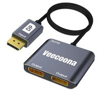 DisplayPort to Dual DisplayPort Splitter 1 in 2 Out - MACOS Not Support MST
