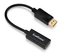 DisplayPort to HDMI Adapter - 4K@30Hz DP to HDMI Converter, Passive DP Male to HDMI Female, Latch Lock, Audio Support, Plug & Play
