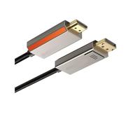 Displayport To HDMI Cable 8K 60HZ 4K Zinc Alloy HDR 10 For Desktop TV Monitor,Compatible For LG, Snap DP1.4 2.1 For Data Connection(3m)