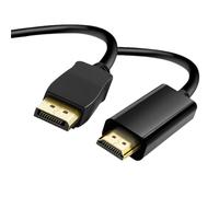 DisplayPort To HDTV-compatible Male Cable 4K60Hz UHD Auditory Video Transmission For PC Laptop Monitor DisplayPort Hdtv-compatible Adapter Cable