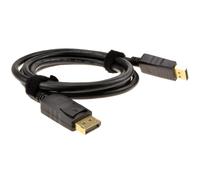 kenable DisplayPort v1.2 4k at 60Hz Male Plug to Plug Video Cable Gold 1.5m