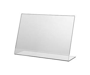 Displaypro 5X A4 Landscape Acrylic Poster Menu Holder Lean to Perspex Leaflet Display Stands - Free Shipping!