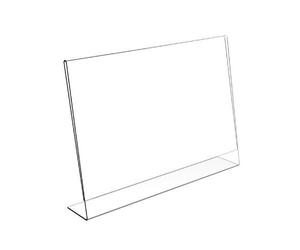 Displaypro A5 Landscape Acrylic Poster Menu Holder Lean to Perspex Leaflet Display Stands - Free Shipping!