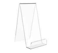 Displaypro Extra Large Clear Acrylic Book Stand, Ideal for Holding Books, Phones, Plates and More! - Free Shipping!