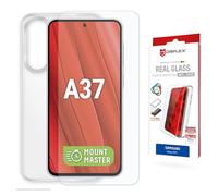 Displex Real Glass MM for Samsung Galaxy A37 5G (Real Glass with MountMaster + Case)