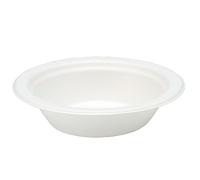 Dispo Bagasse Round Bowls 12oz - Set of 1000 - Deep Sugarcane Compostable Bowls