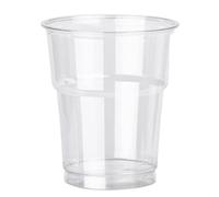 Dispo Plastic Tulip Smoothie Cup 10oz / 280ml - Pack of 50 - Plastic Glasses, Disposables Plastic Cups