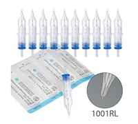 Disposable 10pcs 1RL Sterile Tattoo Cartridge Needles Round Liner Tattoo Rotary Pen Machine Permanent Make Up Supplies(10PCS 1201RL)