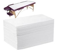 Disposable 60 Pcs Bed Sheets, Soft Massage Spa Bed Sheets, Non-Woven Fabric Massage Table Protector Sheet Bed Covers For Spa, Hotels, Beauty Salon, Esthetician, 180 X 80 Cm
