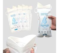 Disposable 700ml - Portable Emergency Urine Bag for Women, Men, and Children - Leak-Proof Toilet for Camping, Travel, and Hiking - Ideal for The Elderly and Physically Challenged