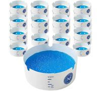 Disposable Ashtrays for Cigarettes, 25 Pack Portable Ashtray Cups with Water-Activated Foaming Sand Base, Mess-Free Travel Smoking Accessory for Car, Patio, Office, Camping