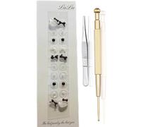 Disposable Auricular Sticker Kit, Ear Press Seeds Multi-Condition Acupressure Kit Self Adhesive Acupuncture Ear Seeds (Style 41)