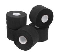 Disposable Barber Neck Strips Paper, Black 5 Rolls for Salon Hair Cutting | Stretchy Disposable Design Protects the Neck during Dyeing or Trimming, Compact Storage, Convenient Customer Use