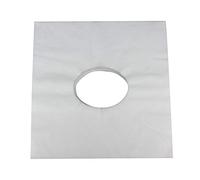 Disposable Beauty Salon Bed Face Hole Cover for Massage Non-woven Fabrics Massage Table Pillow Cover, 100Pcs(WHITE)
