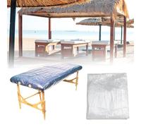 Disposable Bed Sheet Pack of 100 Disposable Massage Table Bed Sheets, Disposable PVC SPA Bed - Oil Waterproof Protective Sheets for SPA-Tat-too Disposable Massage Tables Pad