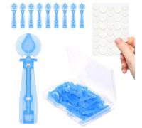 Disposable Blackhead and Blemish Remover Tools for Acne, Whitehead, Comedone Removal - Pimple Popper Set for Salon and Home Use (50Pcs)