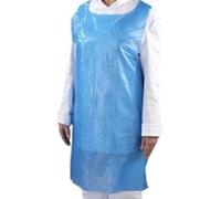 Disposable Blue Aprons |One Size Fits All |Flat Pack| 16 Microns Polyethylene| Waterproof| Care| Medical| Catering| Cleaning| Painting, Hairdressers| Home| Industry (2 Packs of 100)