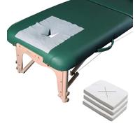 Disposable Breathe Hole Cover for Massage Table Treatment Couch and Face Rest- Non Woven Strong Soft Material - Hygienic + Sanitary + Protective + Non Stick + Medical Grade (2X Pack of 100)