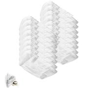 Disposable Broom Covers,100/200 Pack Elastic No-Wash Dusting Covers for Pet Hair, Dust & Floor Cleaning, Universal Fit Broom Sleeves Easy On/Off, Keep Hands Clean (100PCS)