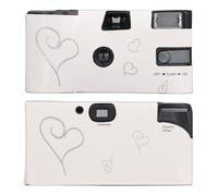 Disposable Camera for Wedding, 35mm Single Use Camera with Flash, Disposable One Time Use Camera for Anniversary, Concert, Travel, Camp, Party Supply, Retro Color Film