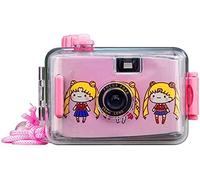 Disposable Camera Single Use Film Camera/Reusable 35mm Film Camera,One time Imaging,5m Waterproof,Retro Style Film Camera Multipack(Size:Basic,Color:Pink B)