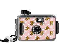Disposable Camera Single Use Film Camera/Reusable 35mm Film Camera,One time Imaging,5m Waterproof,Retro Style Film Camera Multipack(Size:Basic,Color:bear)
