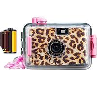 Disposable Camera Single Use Film Camera/Reusable 35mm Film Camera,One time Imaging,5m Waterproof,Retro Style Film Camera Multipack(Size:35mmFlim,Color:Brown)