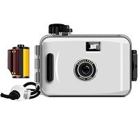 Disposable Camera Single Use Film Camera/Reusable 35mm Film Camera,One time Imaging,5m Waterproof,Retro Style Film Camera Multipack(Size:35mmFlim,Color:white tea)