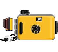Disposable Camera Single Use Film Camera/Reusable 35mm Film Camera,One time Imaging,5m Waterproof,Retro Style Film Camera Multipack(Size:35mmFlim,Color:yellow)