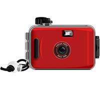 Disposable Camera Single Use Film Camera/Reusable 35mm Film Camera,One time Imaging,5m Waterproof,Retro Style Film Camera Multipack(Size:Basic,Color:Red)