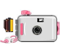 Disposable Camera Single Use Film Camera/Reusable 35mm Film Camera,One time Imaging,5m Waterproof,Retro Style Film Camera Multipack(Size:35mmFlim,Color:WhiteC.)