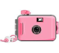 Disposable Camera Single Use Film Camera/Reusable 35mm Film Camera,One time Imaging,5m Waterproof,Retro Style Film Camera Multipack(Size:Basic,Color:Pink.)
