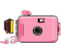 Disposable Camera Single Use Film Camera/Reusable 35mm Film Camera,One time Imaging,5m Waterproof,Retro Style Film Camera Multipack(Size:35mmFlim,Color:Pink.)