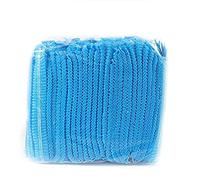 Disposable cap,Mob Caps,Hair Net Cap,100pcs,elastic Free Size,for Cosmetics, Beauty, Kitchen, Cooking, Home Industries, Hospital (Blue)