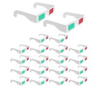 Disposable Cardboard 50pcs Glasses Foldable Paper Green
