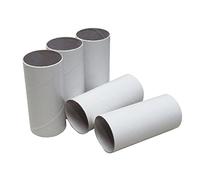 Disposable Cardboard Two Way Peak Flow Meter Mouth Breathing Pieces, 5 Pack