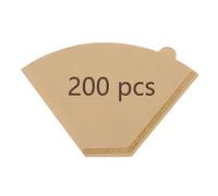 Disposable Coffee Paper Filters for Ninja Dual Brew Coffee Maker,200 Pcs #4 Cone Replacement Filter Compatible with Ninja DualBrew Pro CFP301 CFP201 Coffee Maker Ninja Coffee Filter