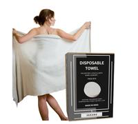 Disposable Compressed Towel Tablets! Includes travel essentials, travel size toiletries, face wash towels, camping essentials, travel, beach towel, disposable face towel, towel set, travel size 6 Pcs